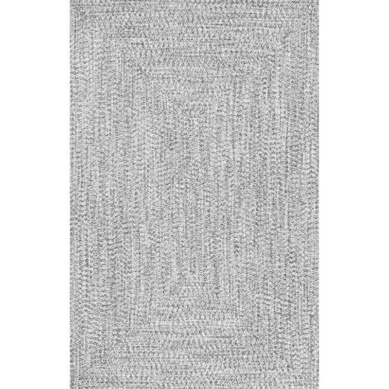 Wade Logan Kulpmont Hand Braided Gray Area Rug