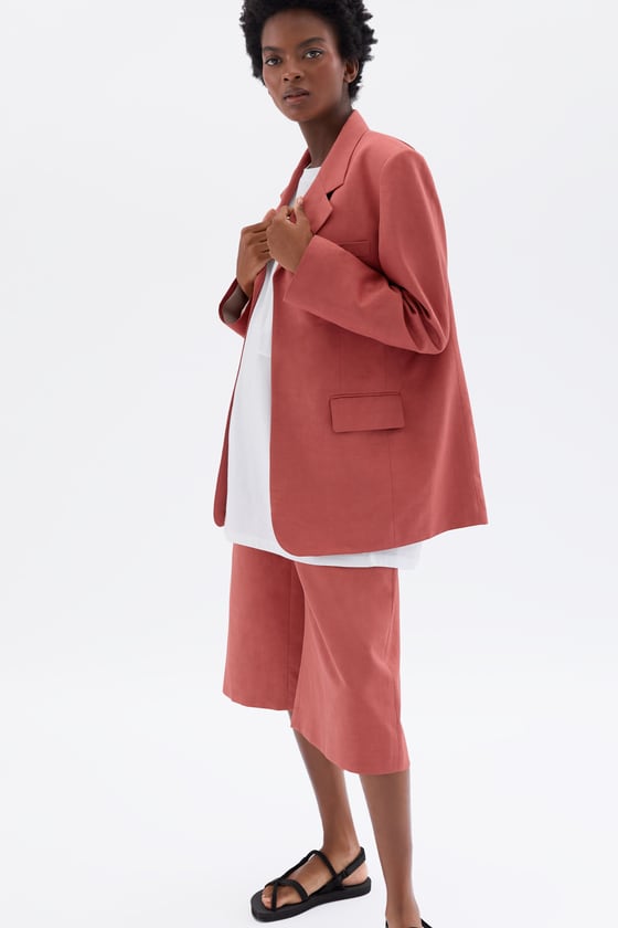 Zara + JACKET WITH FLAP POCKETS