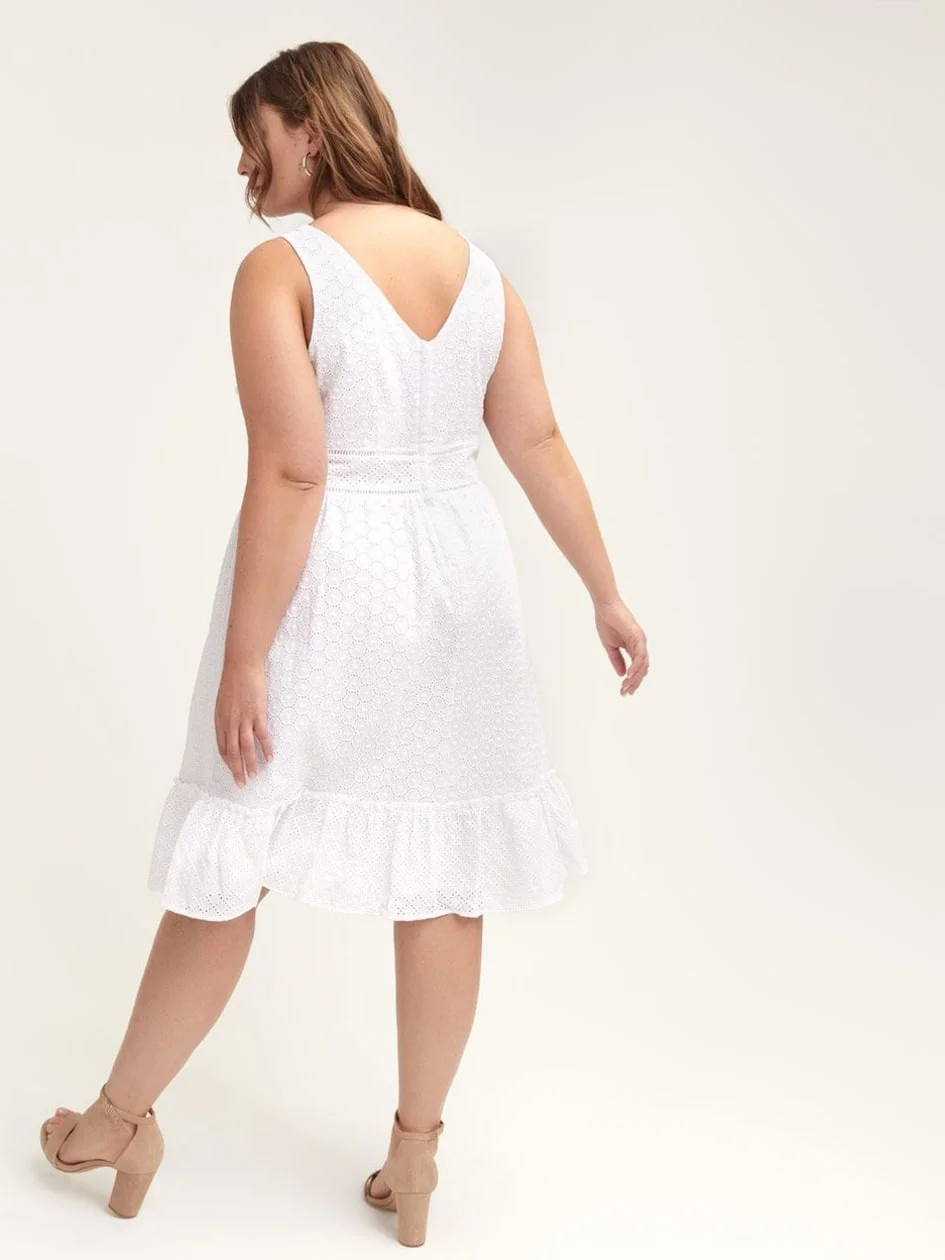 the wrap dress Organic Cotton Wrap Dress main image 1
