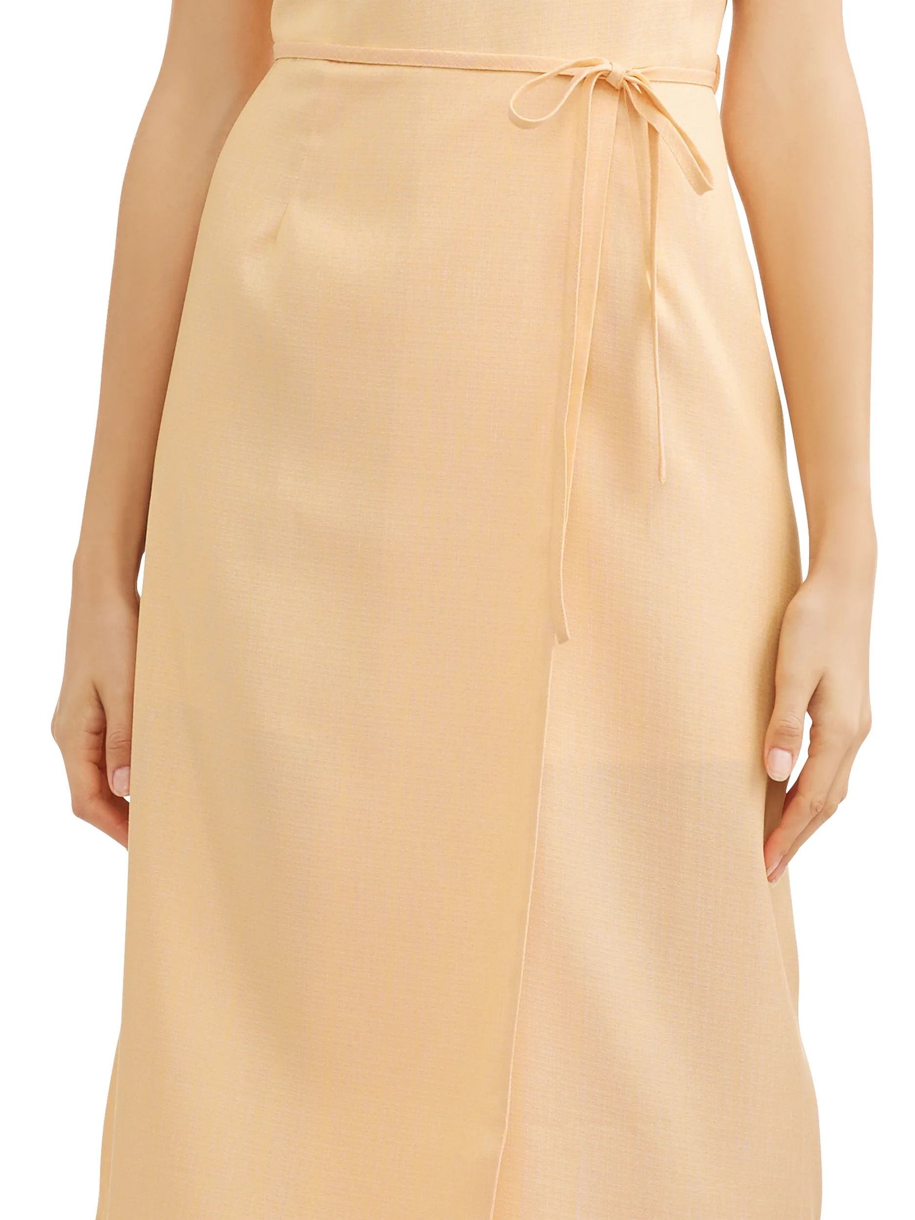 Love Sadie + Women’s Flutter Sleeve Wrap Dress