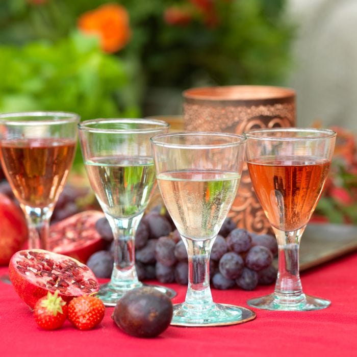Traidcraft + Classic Recycled Wine Glasses