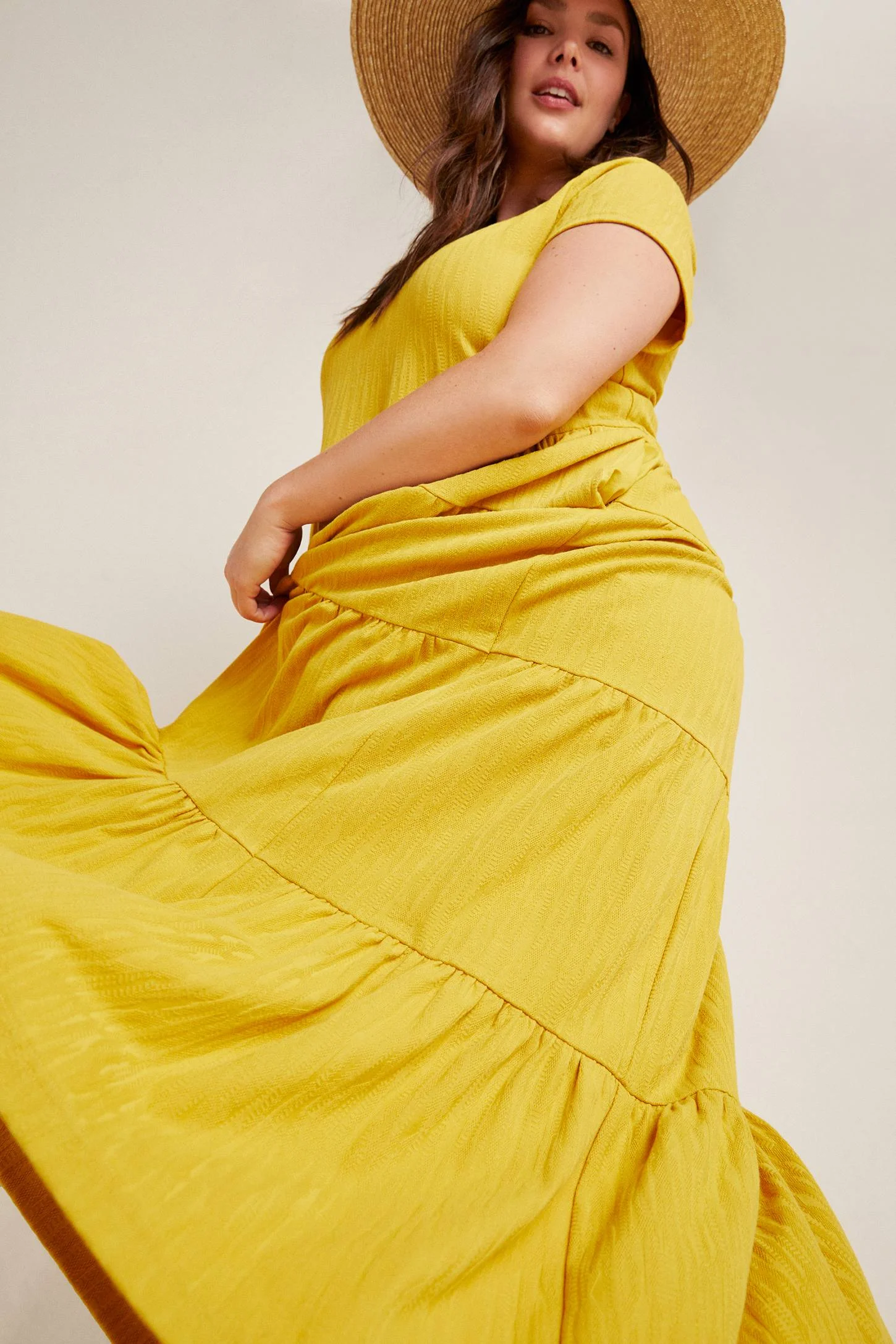 Maeve + Gillian Tiered Maxi Dress