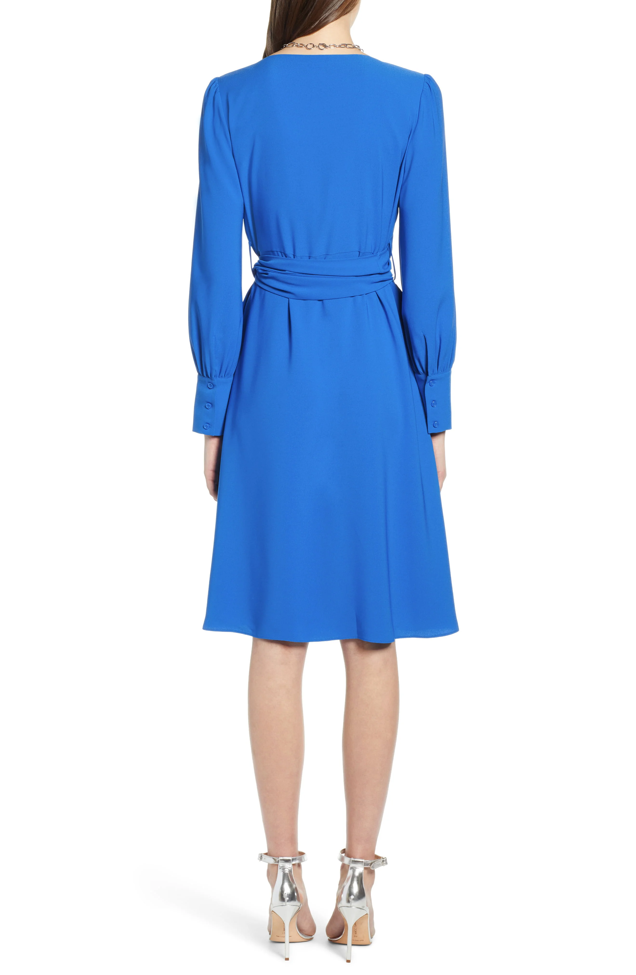 chinese dress ladies Halogen® Tie Neck Long Sleeve Maxi Dress – VinNews Recommendations