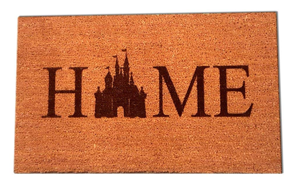 EngraveLife + Disney Castle Home Doormat 30” x 18”
