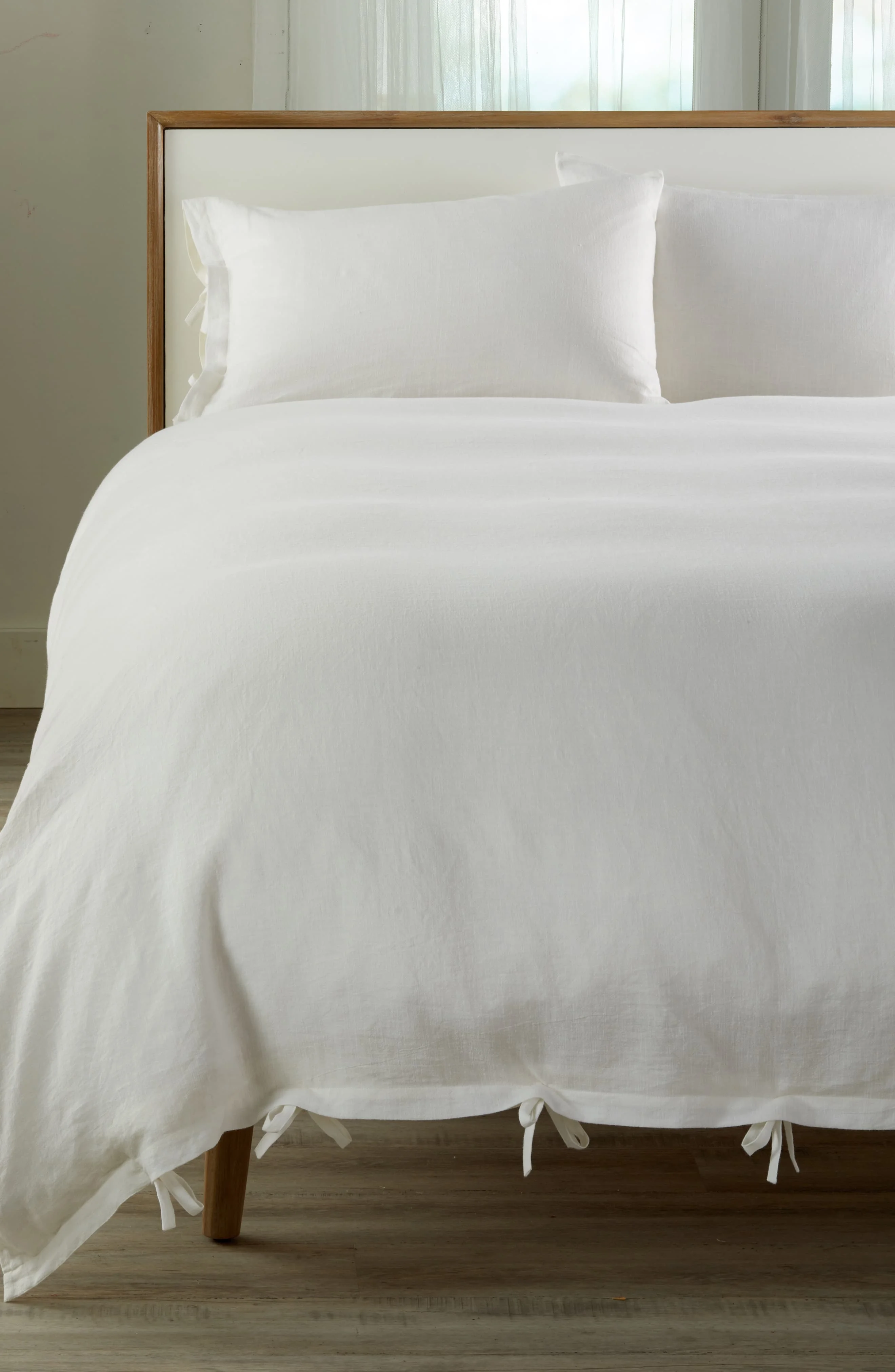 Treasure Bond Relaxed Cotton Linen Duvet Cover Queen