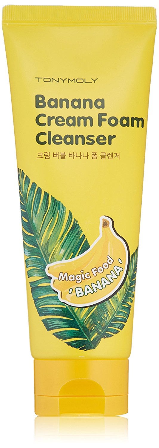 TonyMoly + Banana Cream Foam Cleanser
