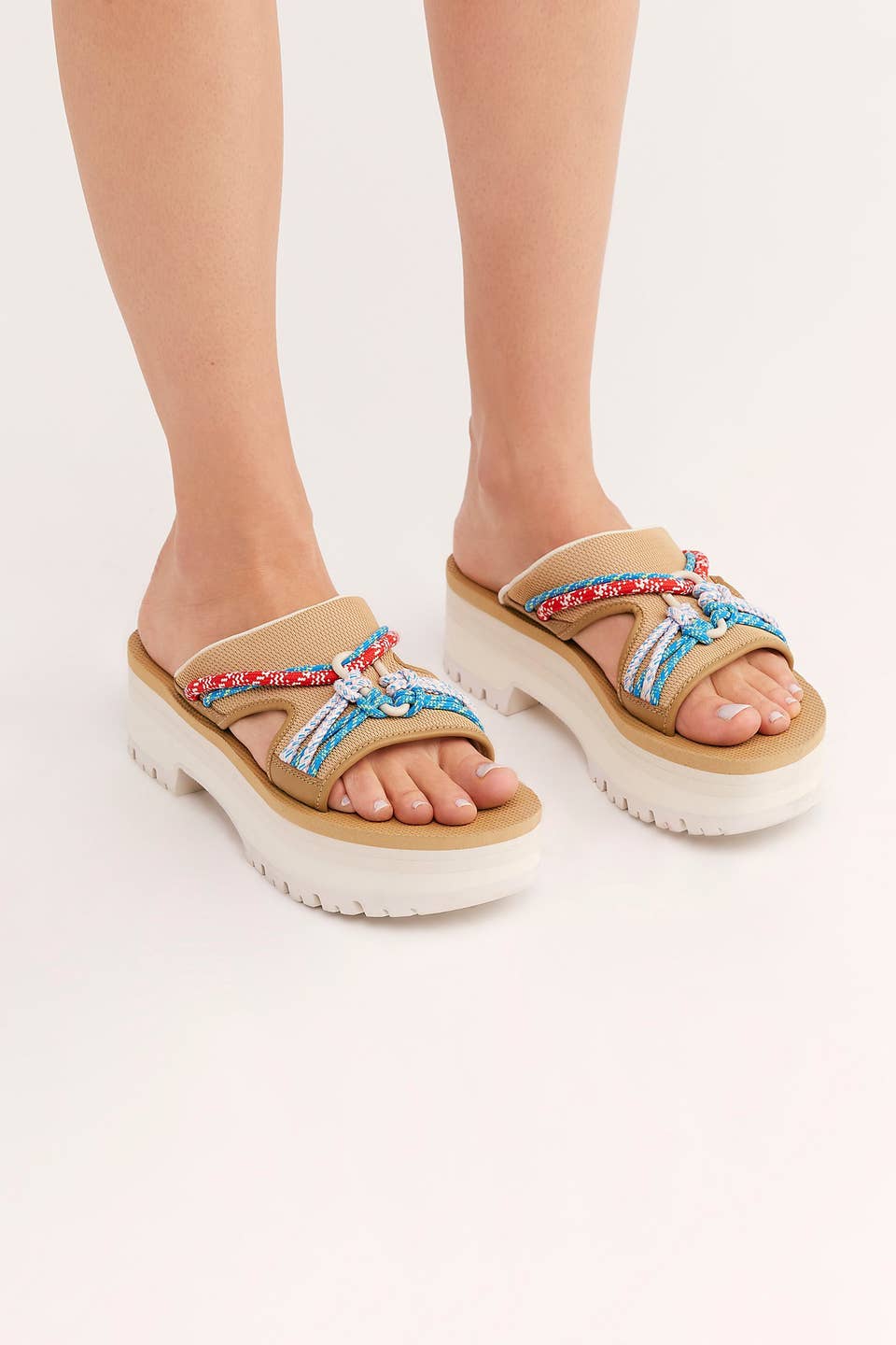 rope platform sandals