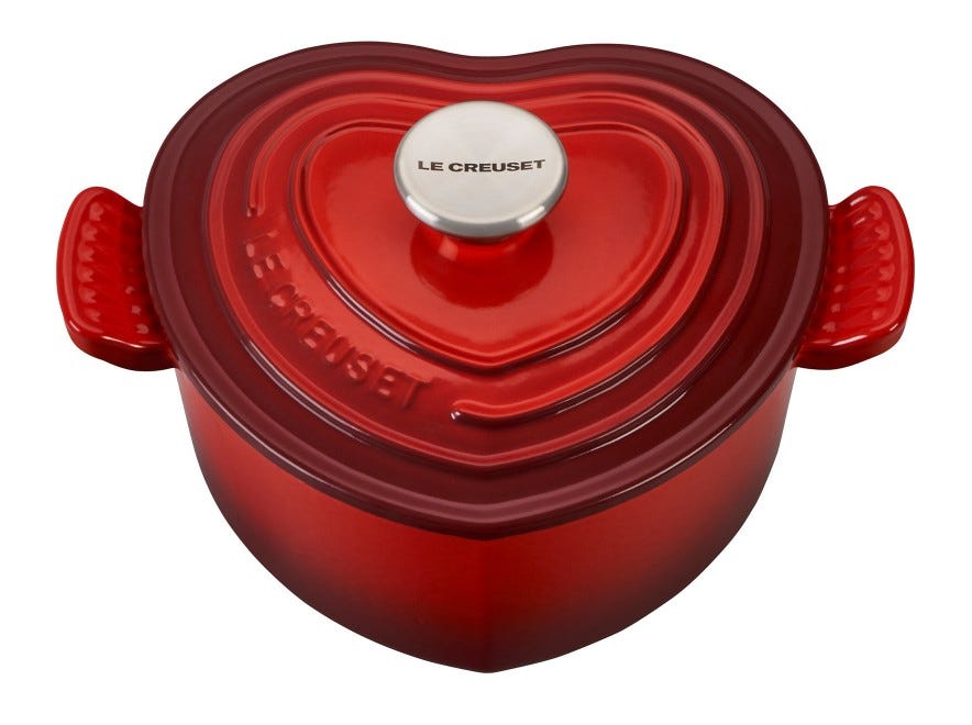 Le Creuset + Heart Cocotte (2qt.)