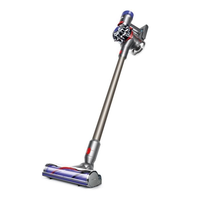 Dyson + V8 Animal Cordfree Stick Vacuum in Nickel/Titanium