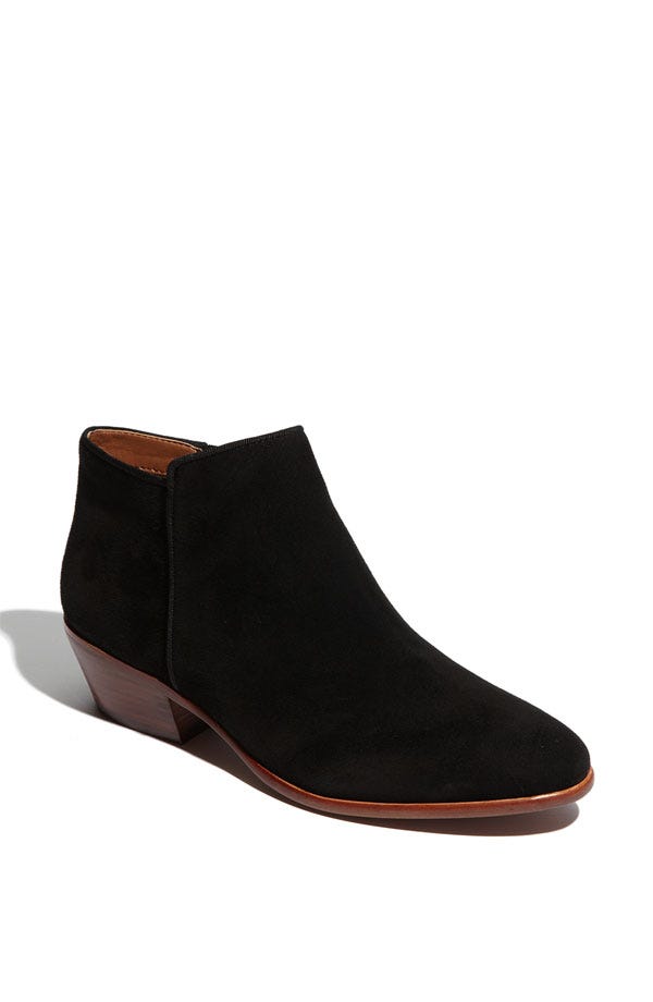 affordable black booties